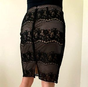 Eva Mendes lined skirt